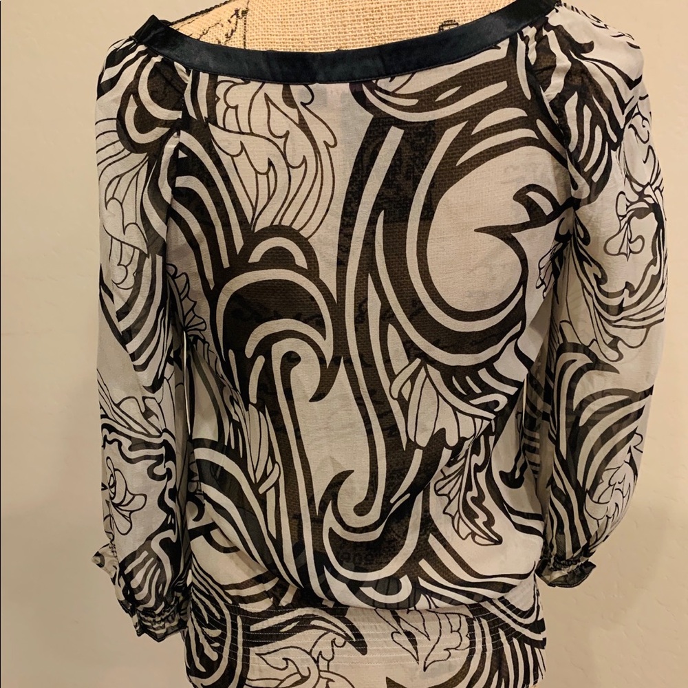 Ted Baker Chiffon Top with Beaded Sequin